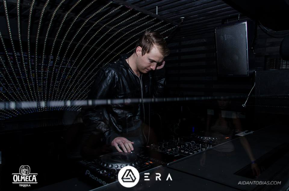 Headphase in the techno tunnel at Era, Cape Town
